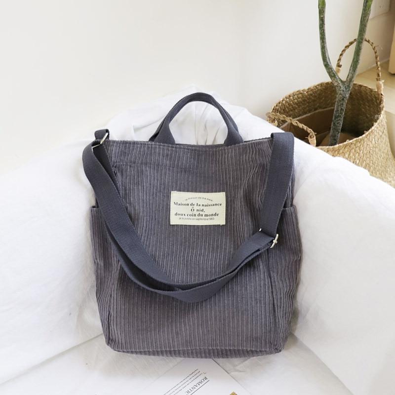 Life + Travel Cord Tote Bag - Image 4