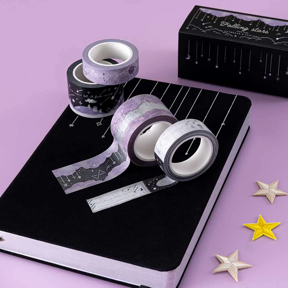 Tsuki ‘Falling Stars’ Washi Tape Set ☾ - Image 12