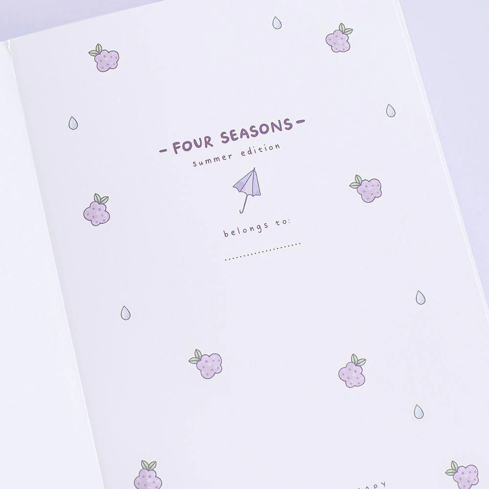 Tsuki ‘Four Seasons: Summer Edition’ Bullet Journal ☾ @milkkoyo x NotebookTherapy - Image 3